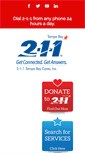 Mobile Screenshot of 211connects.org
